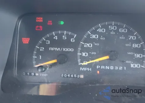 1997 Chevrolet Gmt-400 Fleetside z USA, uszkodzony, nr VIN 2GCEC19R9V1282705